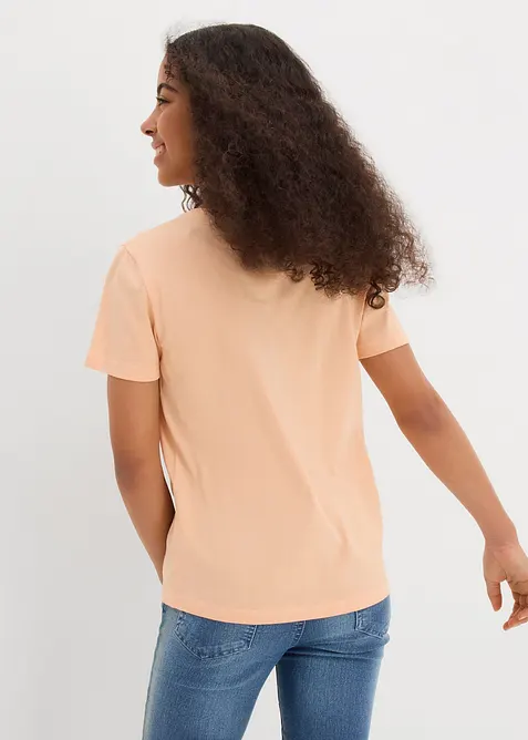 Tričko z čisté organické bavlny (3 ks v balení), bonprix