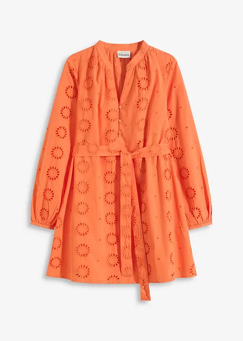 Halenkové šaty z čisté organické bavlny, bonprix