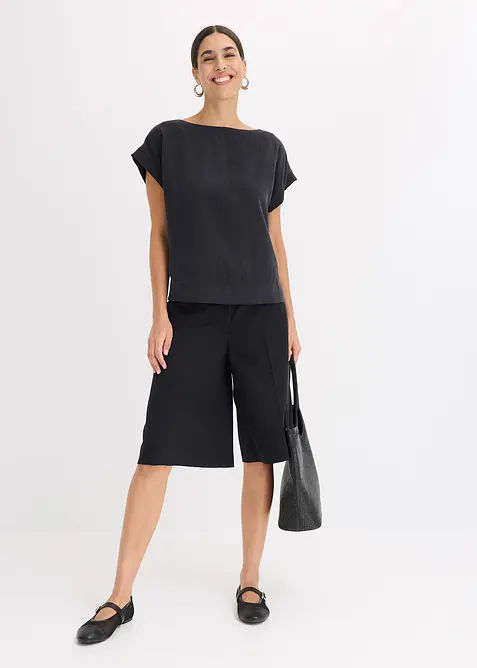 Tunika s lodičkov&yacute;m v&yacute;střihem, bonprix