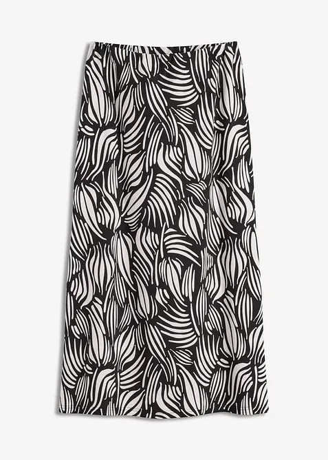 Žerzejov&aacute; sukně z bavlny s obsahem streče, bonprix