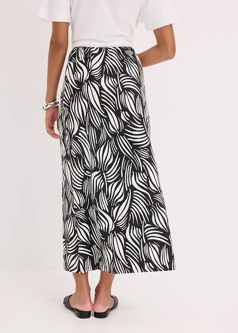 Žerzejov&aacute; sukně z bavlny s obsahem streče, bonprix