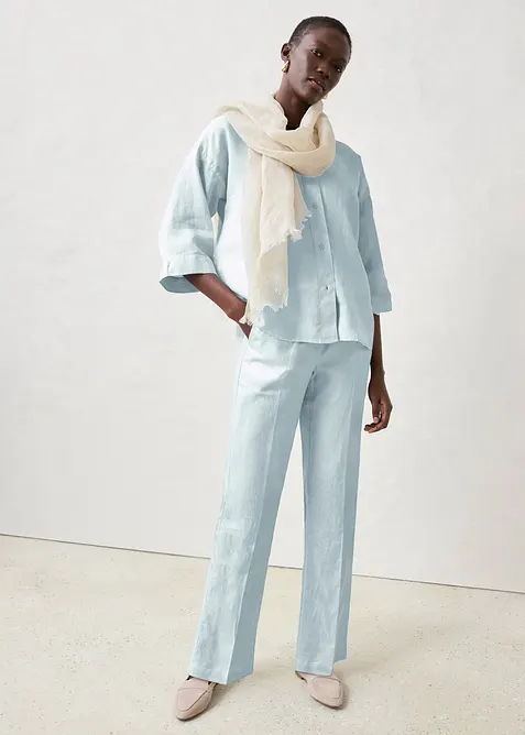 Kalhoty z čistého lnu, bonprix