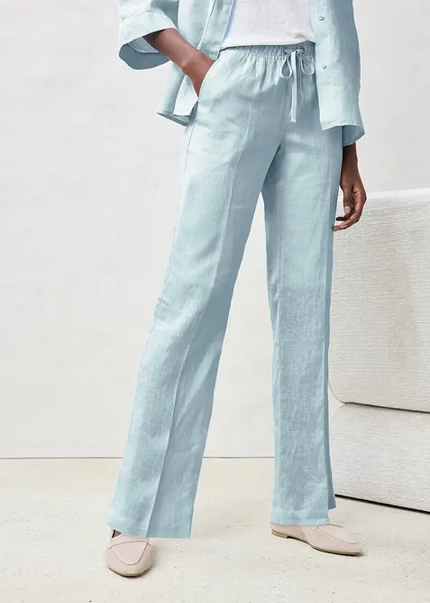 Kalhoty z čistého lnu, bonprix