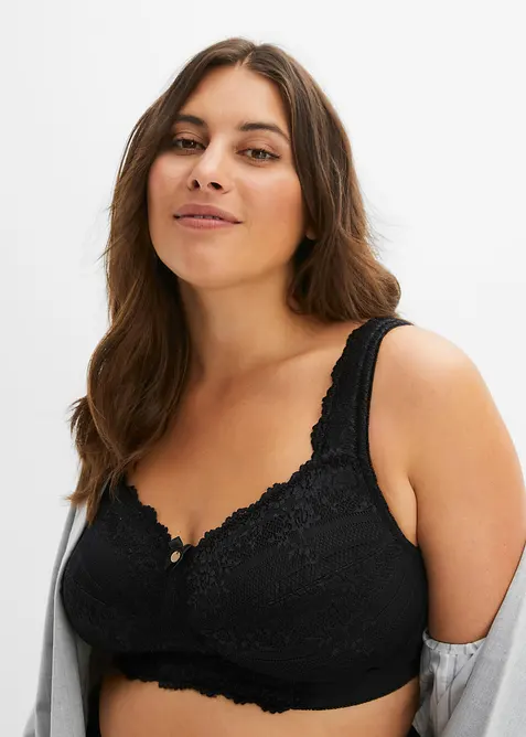 Zmen&scaron;ovac&iacute; podprsenka bez kostic, s polstrovan&yacute;mi ram&iacute;nky, bonprix