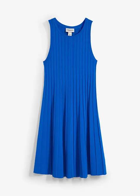 Pletené šaty s áčkovou liní, ze směsi s viskózou, bonprix