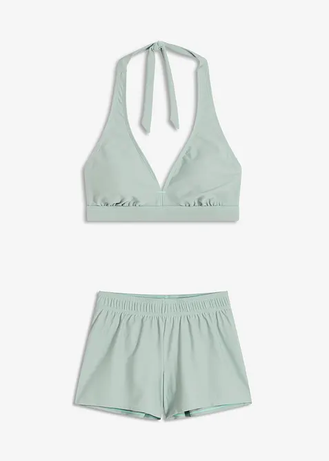 Bikiny a koupací šortky (3dílná souprava), bonprix