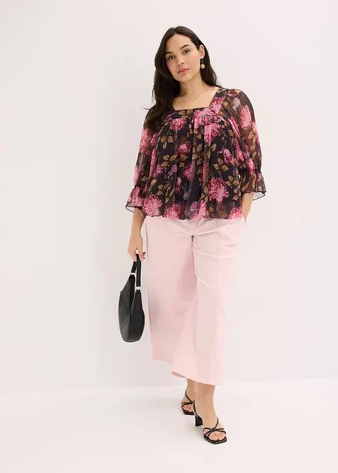 Halenka s bal&oacute;nov&yacute;m spodn&iacute;m okrajem, bonprix