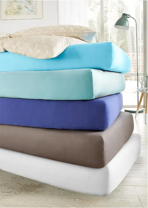 Napínací žerzejové prostěradlo, bonprix