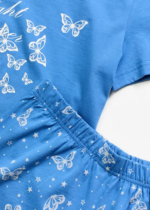 Krátké pyžamo z čisté bavlny, bonprix