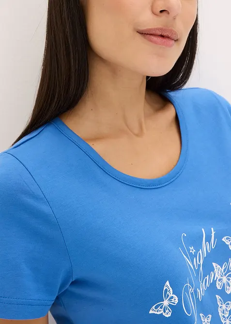 Krátké pyžamo z čisté bavlny, bonprix