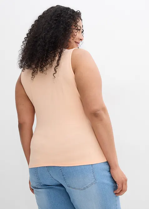 Top z měkk&eacute; visk&oacute;zy (2 ks v balen&iacute;), bonprix