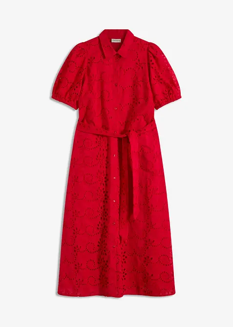 Halenkov&eacute; &scaron;aty s d&iacute;rkovanou v&yacute;&scaron;ivkou, z čist&eacute; bavlny, bonprix