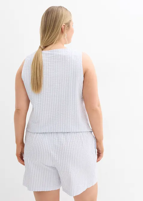 Halenkový top z čisté bavlny, bonprix