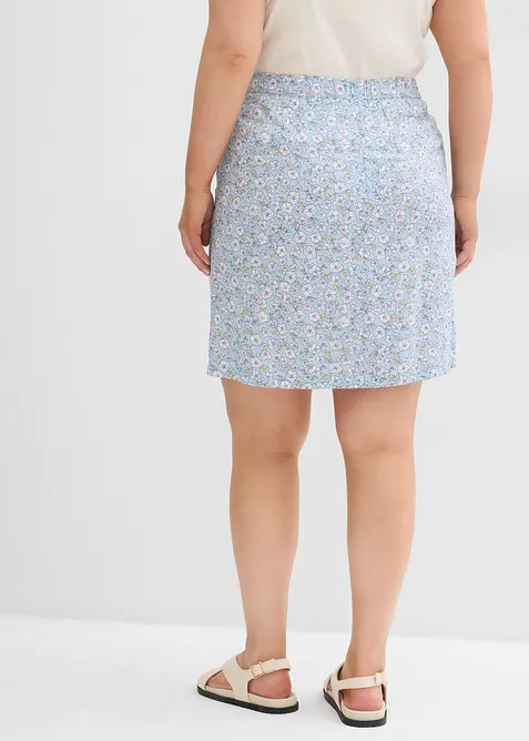 Minisukně ze spl&yacute;vav&eacute; visk&oacute;zy, bonprix