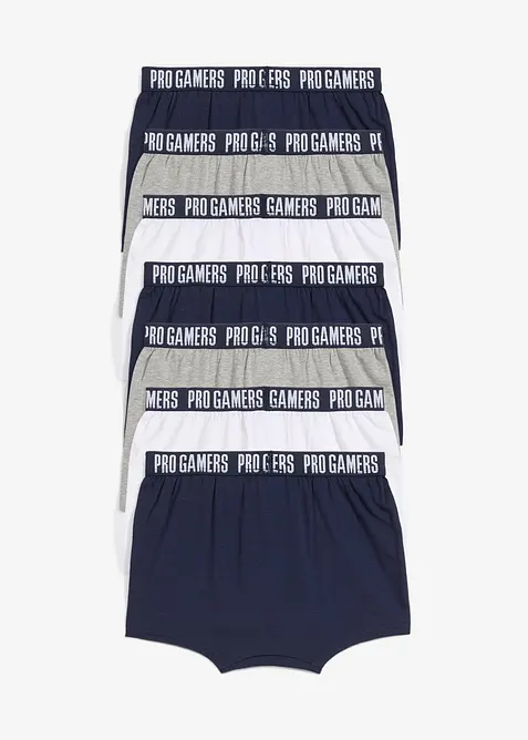 Boxerky s měkkou bavlnou (7 ks v balen&iacute;), bonprix