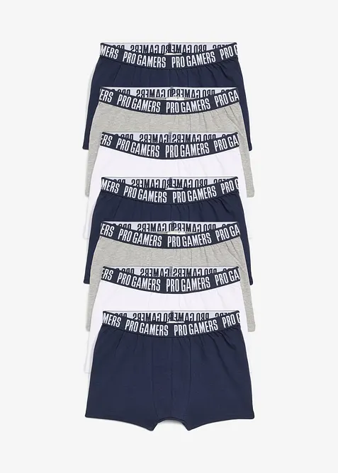 Boxerky s měkkou bavlnou (7 ks v balen&iacute;), bonprix