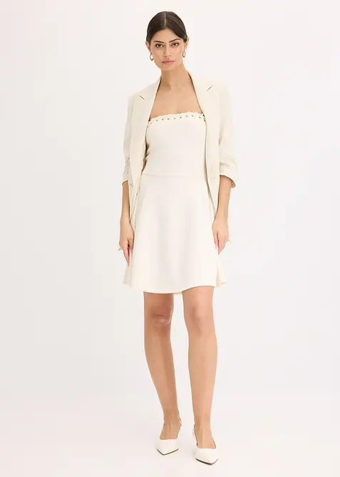 Šaty s ozdobným řetízkem, bonprix