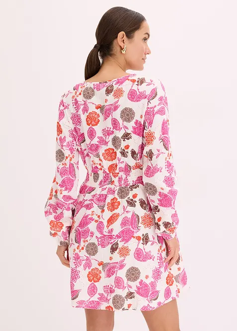 Minišaty z mušelínu, bonprix