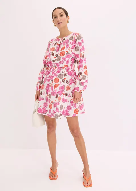 Minišaty z mušelínu, bonprix