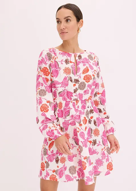 Minišaty z mušelínu, bonprix