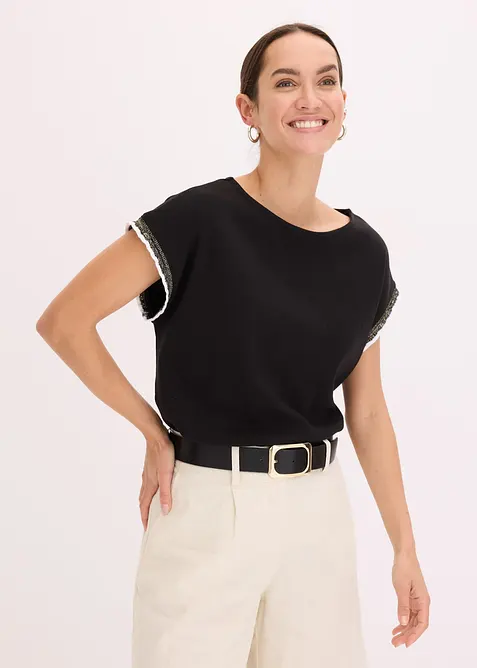 Tričko s ozdobným detailem, bonprix