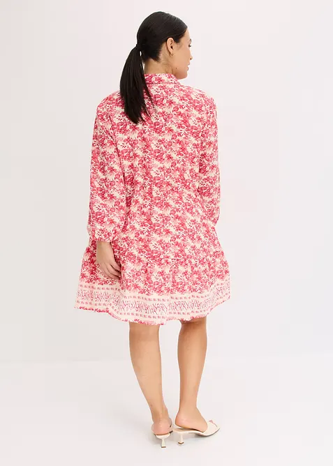 Šaty se vzhledem lnu, bonprix