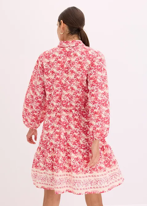 Šaty se vzhledem lnu, bonprix