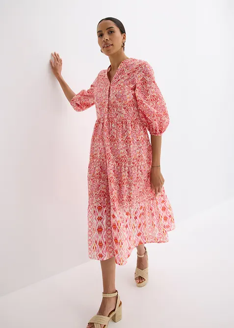 Midi šaty z lehké bavlny, bonprix