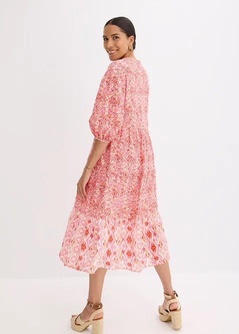 Midi šaty z lehké bavlny, bonprix