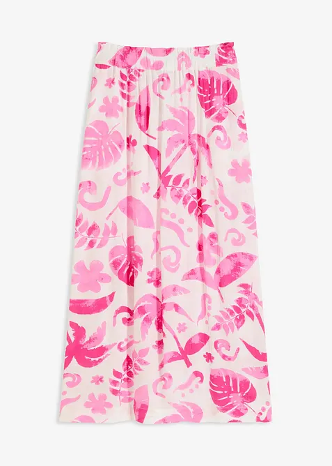 Dlouhá sukně ze strukturované viskózy, bonprix