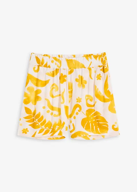 Šortky ze strukturované viskózy, bonprix