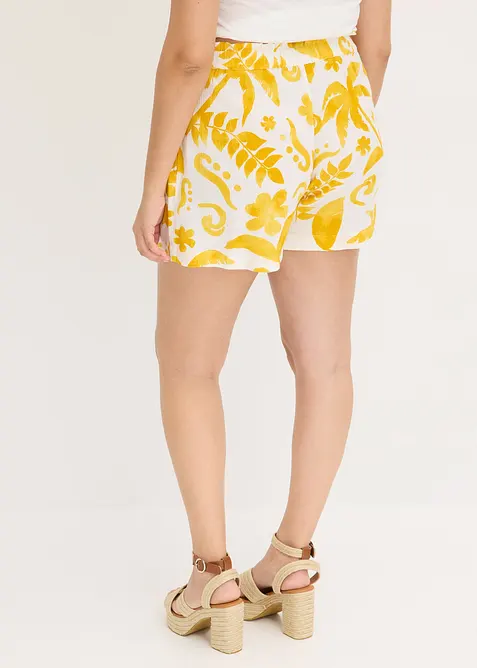 Šortky ze strukturované viskózy, bonprix