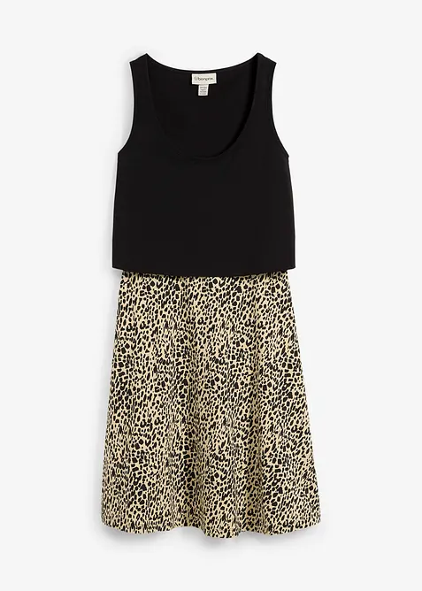 Těhotenské a kojící šaty 2 v 1 z bavlněného žerzeje, bonprix