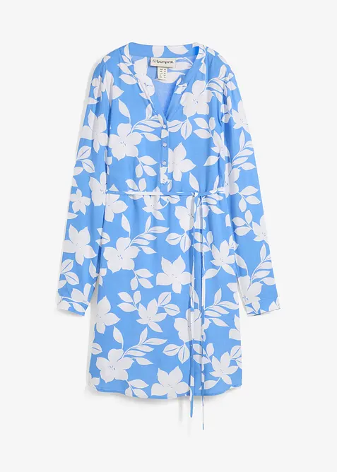 Těhotenské a kojicí halenkové šaty 2 v 1, ze splývavé viskózy, bonprix