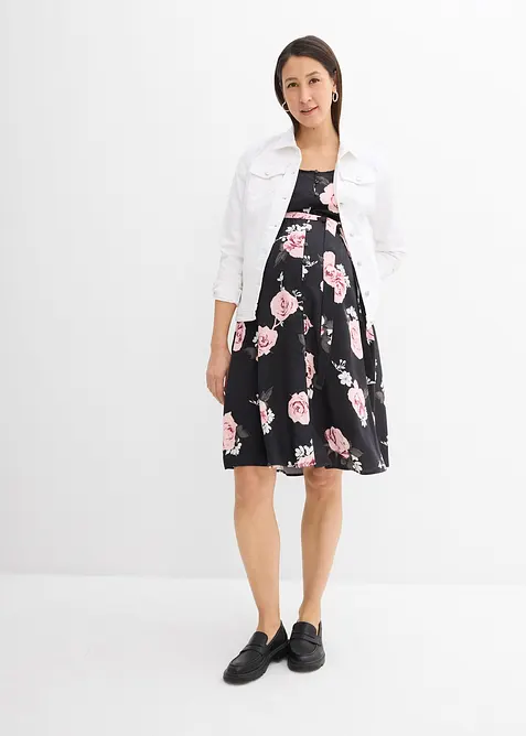 Těhotenské a kojicí šaty 2 v 1, ze tkané viskózy, bonprix