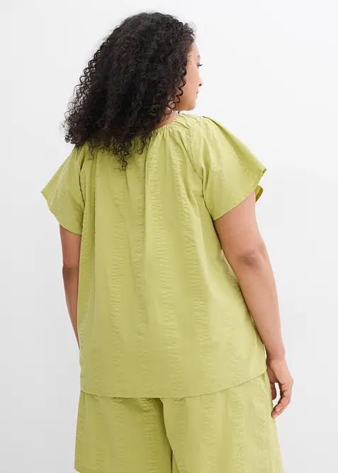 Tuniková halenka z bavlněného seersuckeru, bonprix