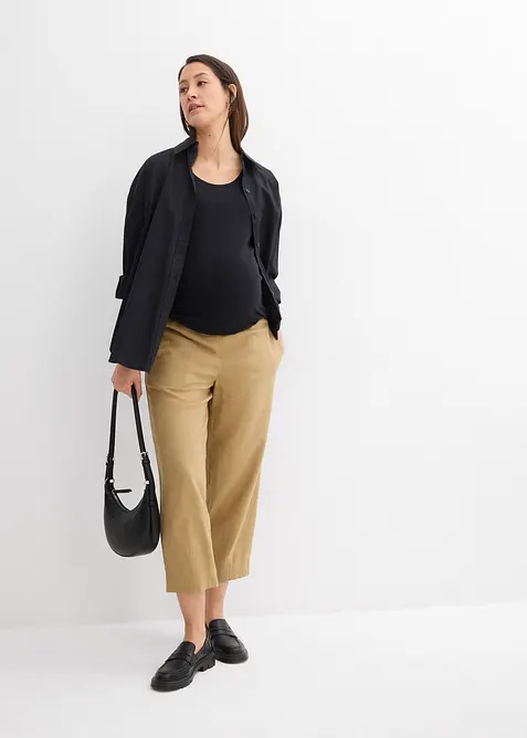 Těhotenský a kojící top z bavlny (2 ks v balení), bonprix