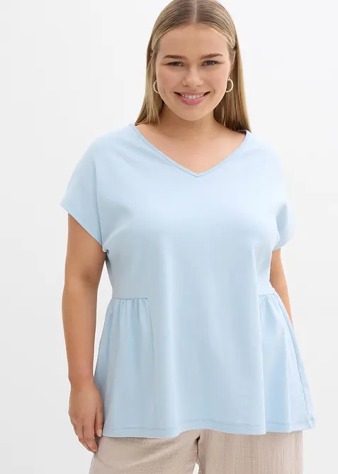 Triko z čist&eacute; organick&eacute; bavlny, bonprix