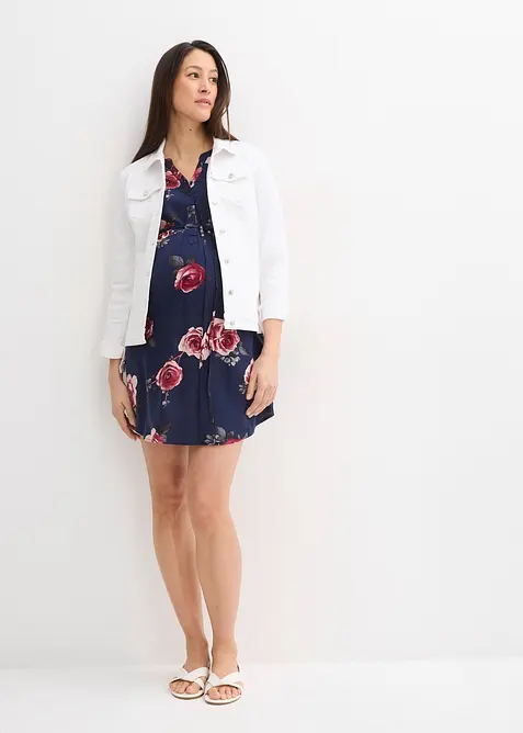 Těhotensk&aacute;/kojic&iacute; dlouh&aacute; halenka, bonprix