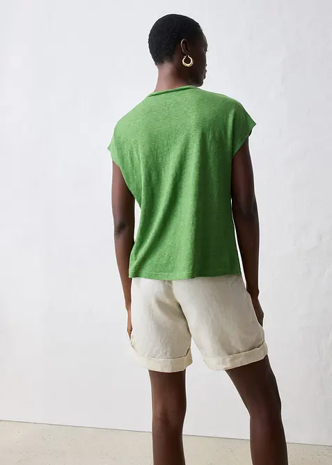 Triko z čistého lnu, bonprix