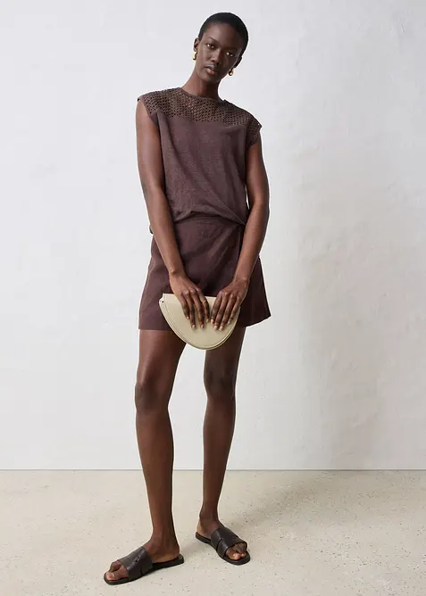 Top z čistého lnu, bonprix