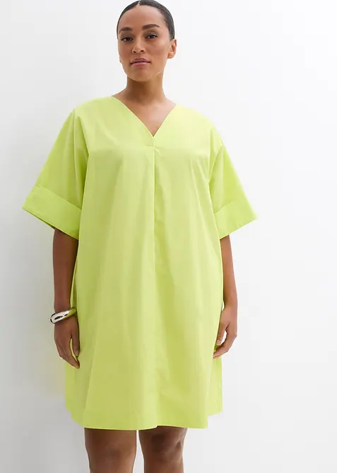 Tunikové šaty z čisté organické bavlny, bonprix