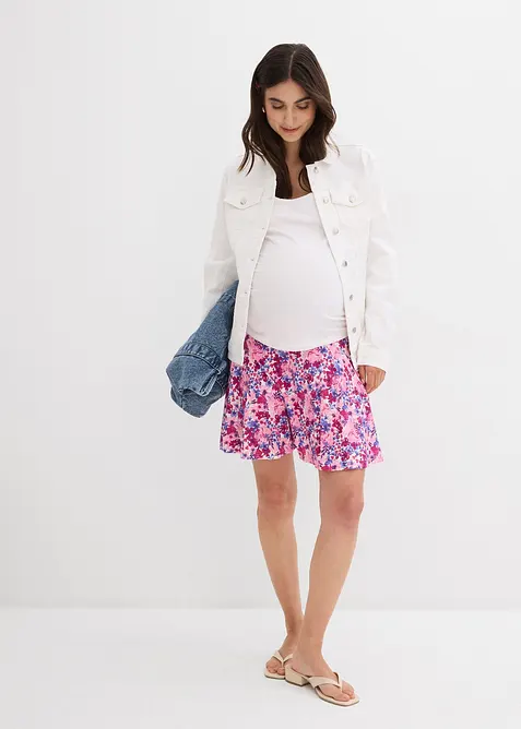 Těhotenská kalhotová sukně 2 v 1, z žerzeje, bonprix