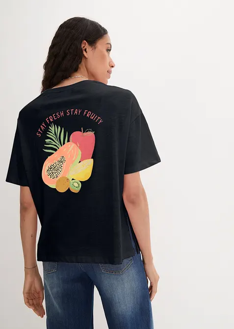 Oversize triko s potiskem, bonprix