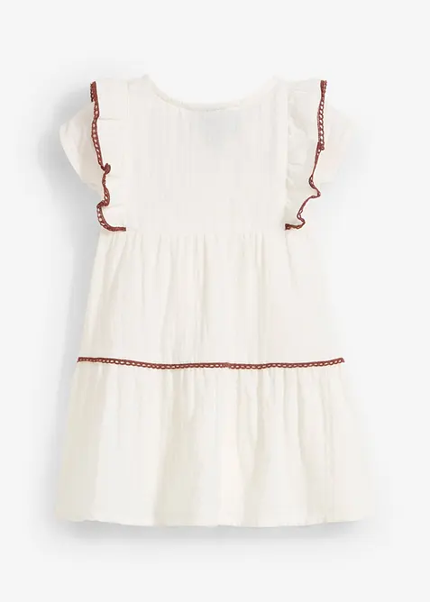 Šaty z mušelínu z čisté bavlny, bonprix