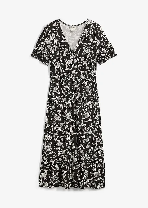 Žerzejové šaty ze splývavé viskózy, bonprix