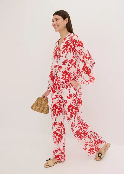 Kalhoty z čisté bavlny, bonprix