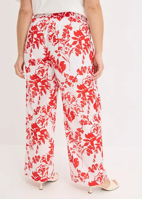 Kalhoty z čist&eacute; bavlny, bonprix