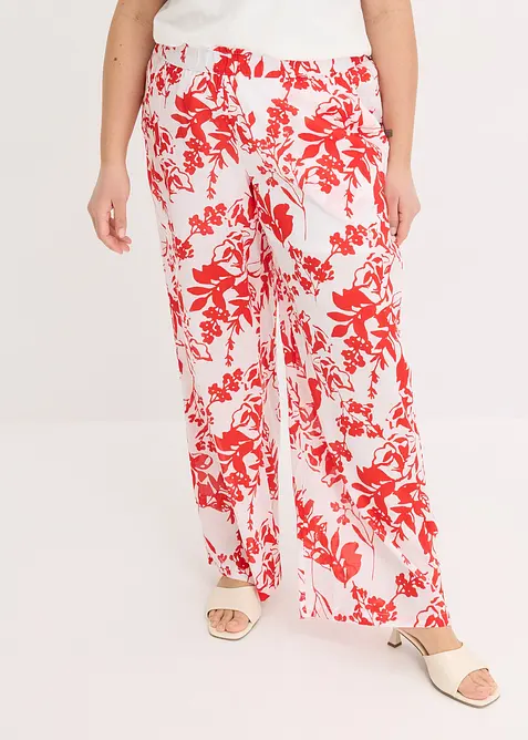 Kalhoty z čist&eacute; bavlny, bonprix