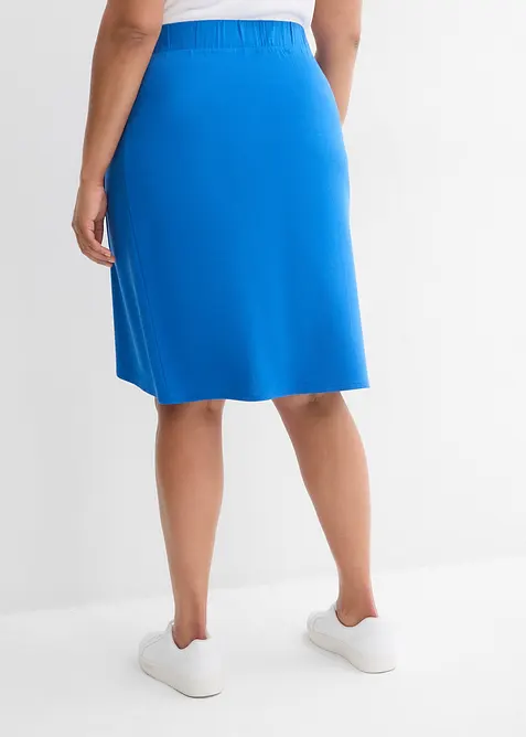 Žerzejová sukně ze splývavé viskózové směsi, bonprix